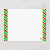 Kerst zakelijke wensen PERSONALISEREN Briefkaart (Achterkant)