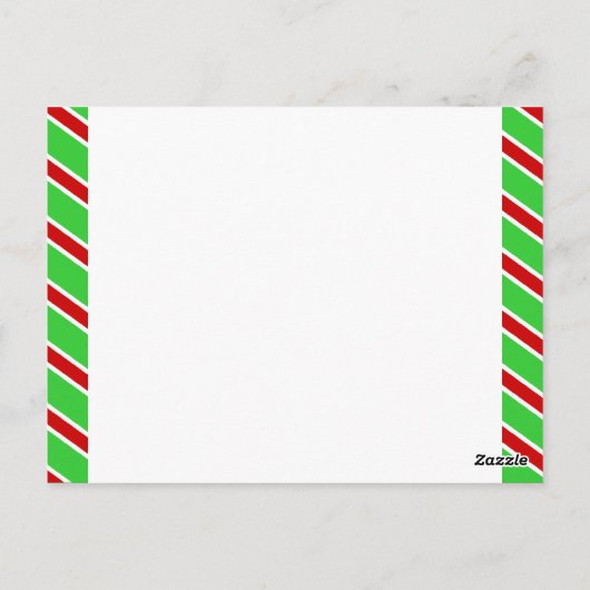 Kerst zakelijke wensen PERSONALISEREN Briefkaart (Achterkant)