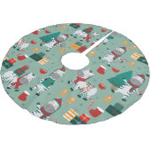 Kerst zebra Kerstman Wintervakantie Lelijk Kerstfe Kerstboom Rok (Gekanteld)