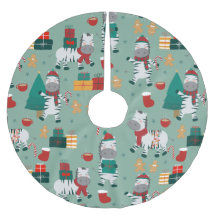 Kerst zebra Kerstman Wintervakantie Lelijk Kerstfe