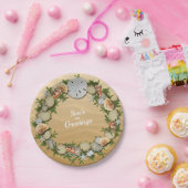 Kerst Zee & Groeten Zeesterren Zanddollar Papieren Bordje (Feest)