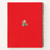 Kerst Zeemeermin Kinder Dagboek – gepersonaliseerd Notitieboek (Achterkant)