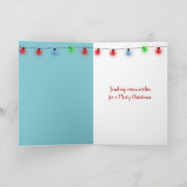 Kerst Zeesterren met een cocktail Kaart (Binnen)