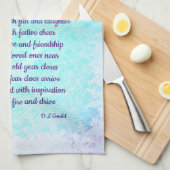 Kerst Zegeningen Keukenhanddoeken (Quarter Fold)