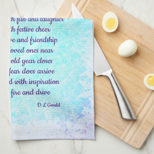 Kerst Zegeningen Keukenhanddoeken (Quarter Fold)