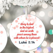 Kerst Zegeningen schattig Flamingo Ornament