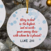 Kerst zegeningen schattig schildpad Ornament