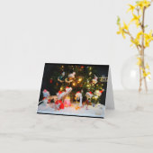 Kerst zoekplaatje van de Fubby's. Kaart (Gele Bloem)