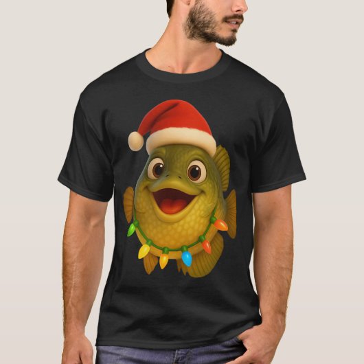 Kerst Zonnebaars T-shirt (Voorkant)