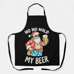 Kerst Zonnebril Hou Mijn Bier Kerstmis Xmas Schort