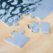 Kerst zonsondergang legpuzzel (Zijkant)