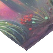 Kerst Zuidwesten Saguaro Cactus Zelf-geadresseerd Tafelkleed (Gekanteld)