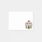 Kerst Zuster Crew Feestelijke Gingerbread Vrienden Post-it® Notes (Voorkant)