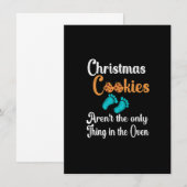 Kerst Zwangerschap Aankondiging Baby Vakantie Vade (Voorkant / Achterkant)