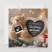 Kerst Zwangerschap Aankondiging Kaart (Voorkant)