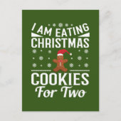 Kerst zwangerschap aankondiging peperkoek (Voorkant)