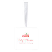 Kerst Zwangerschap Aankondiging Ultrasound Foto Decoratie (Rechts)