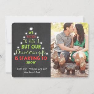 Kerst zwangerschap ultrasound aankondiging Tree