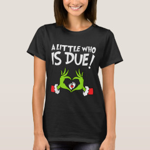 Kerst zwangerschapsshirt Een kleine wie is verschu T-shirt