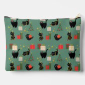 Kerst Zwarte Katten Etui (Achterkant)