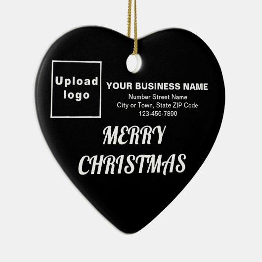 Kerst-zwarte kerstvorm keramisch ornament (Rechts)