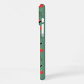 Kerst Zwartkatten iPhone Hoesje (Linkerkant)