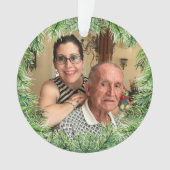 kerstaangepast Afbeelding Ornament (voorkant)