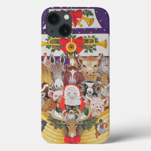 kerstaankomst Case-Mate iPhone case (Achterkant)