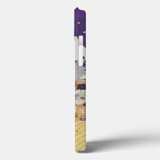 kerstaankomst Case-Mate iPhone case (Achterkant / Links)