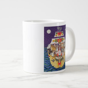 kerstaankomst grote koffiekop