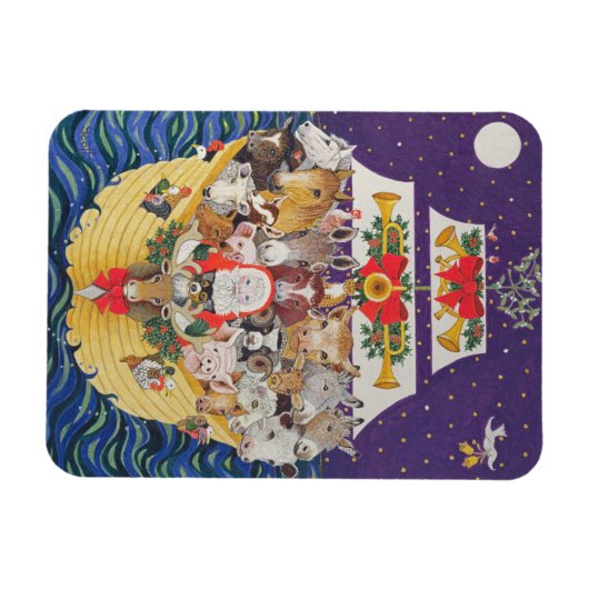 kerstaankomst magneet (Horizontaal)