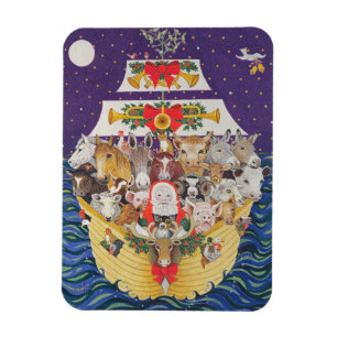 kerstaankomst magneet