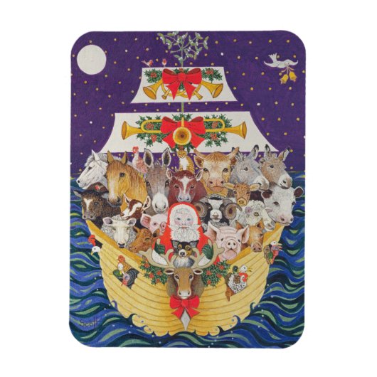 kerstaankomst magneet (Verticaal)