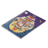 kerstaankomst notitieboek (Linkerzijde)