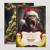 Kerstaap Kaart (Voorkant / Achterkant)