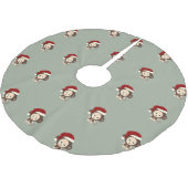 Kerstaap Kerstboom Rok (Gekanteld)