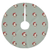 Kerstaap Kerstboom Rok (Voorkant)