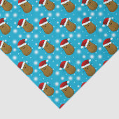 kerstaardappelen met kerstkerstmanden tissuepapier (Detail)