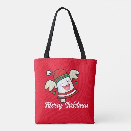 kerstabel Canvas tas (Achterkant)