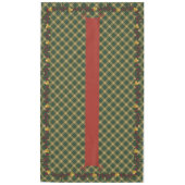 Kerstabel, groen geplakt 60 x 104 tafelkleed (Voorkant)