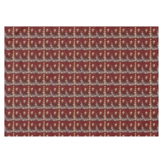 Kerstabel, Jezus Christus Tafelkleed (Voorkant (Horizontaal))