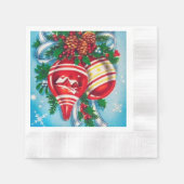 kerstabel met kerstabel servet (Voorkant)