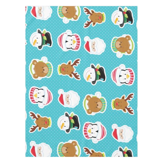 Kerstabel Tafelkleed (Voorkant)