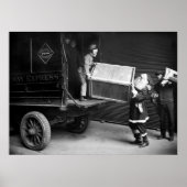 Kerstabel uit de jaren 20 poster (Voorkant)