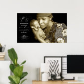 Kerstabel vers. Foto genomen in Rwanda 2007. Poster