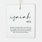 Kerstabel Verse keramische versiering Keramisch Ornament (Links)