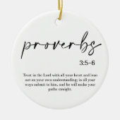 Kerstabel Verse keramische versiering Keramisch Ornament (Voorkant)