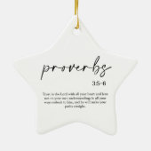 Kerstabel Verse keramische versiering Keramisch Ornament (Achterkant)