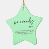 Kerstabel Verse keramische versiering Keramisch Ornament (Links)