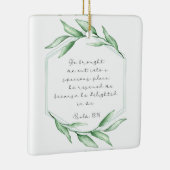 Kerstabel Verse keramische versiering Keramisch Ornament (Rechts)